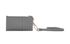 Balenciaga Men's Logo Lanyard Card Holder, back view